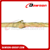 DAWSON Kevlar Rope, Aramid Rope for Fire Mooring Lines Fiber Optic Cables Military Special Applications