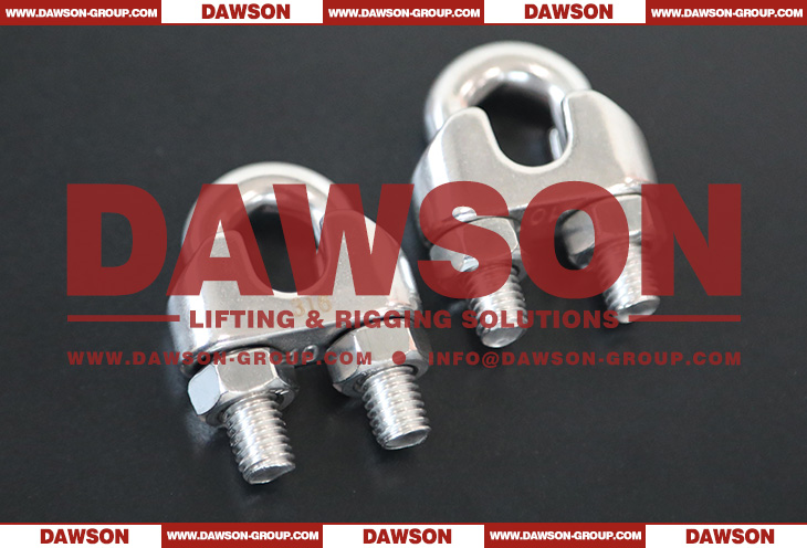 DAWSON Stainless Steel DIN 741 Wire Rope Clips, SS316 AISI304 Wire Rope Clamps - Dawson Group Ltd. - China Factory