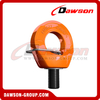 DS084 G80 M6 - M48 WLL 0.3-12T Eye Type Rotating Ring with Key Wrench