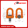 DAWSON M8-M100 UNC & Metric Thread Double Swivel Shackle G80 Swivel Hoist Ring