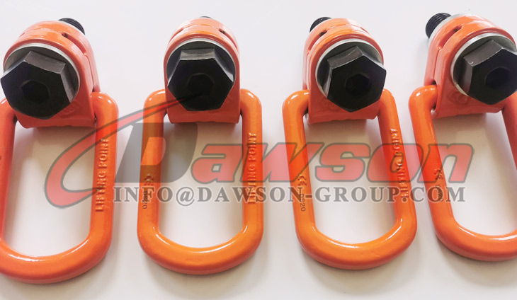 Grade 80 Screw Type Swivel Lifting Point, G80 Alloy Steel Swivel Hoist Ring for Lifting - Dawson Group Ltd. - China Manufacturer, Supplier, Factory