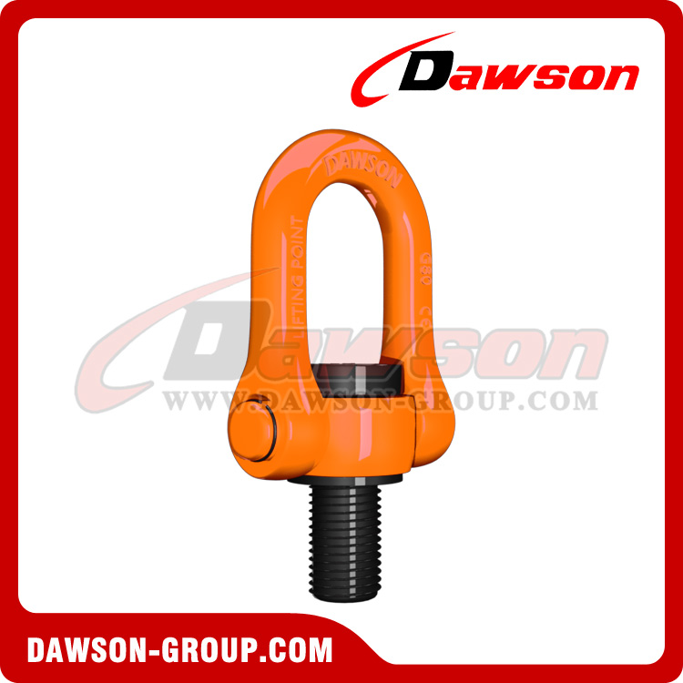 DAWSON M8-M100 Metric Thread Double Swivel Shackle G80 Swivel Hoist Ring