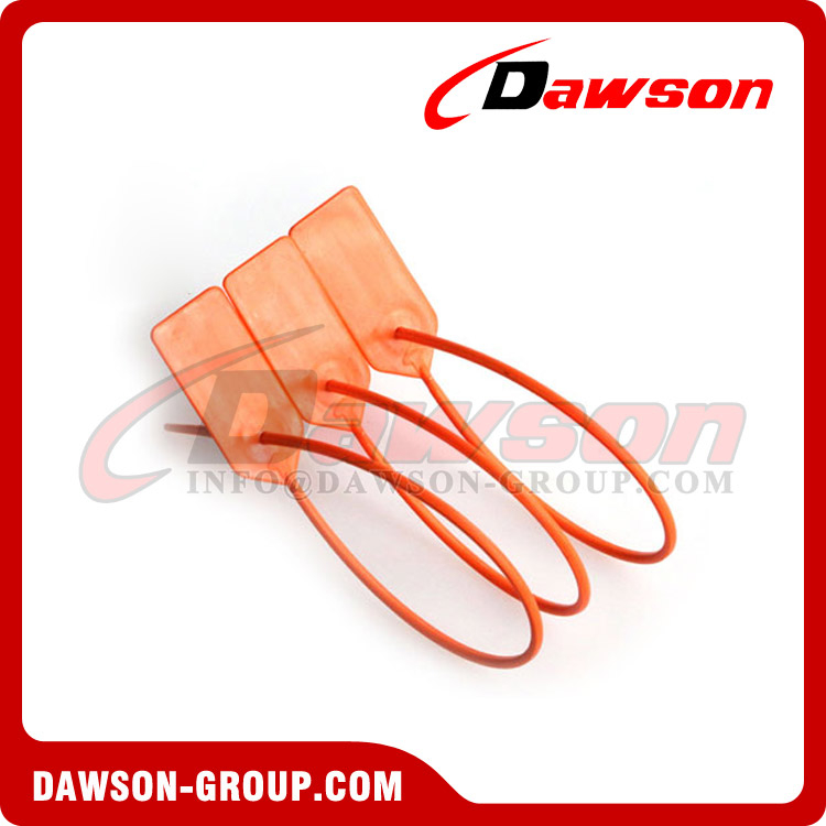 DS-BCP704 Truck Pull Tight Plastic Safety Seals Bank Security Plastic Seal for Bags