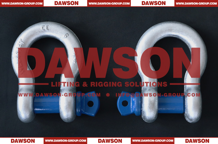 DAWSON US Type Bow Shackle with Screw Pin, S6 High Strength Screw Pin Anchor Shackle - Dawson Group Ltd. - China Manufacturer, Supplier, Factory