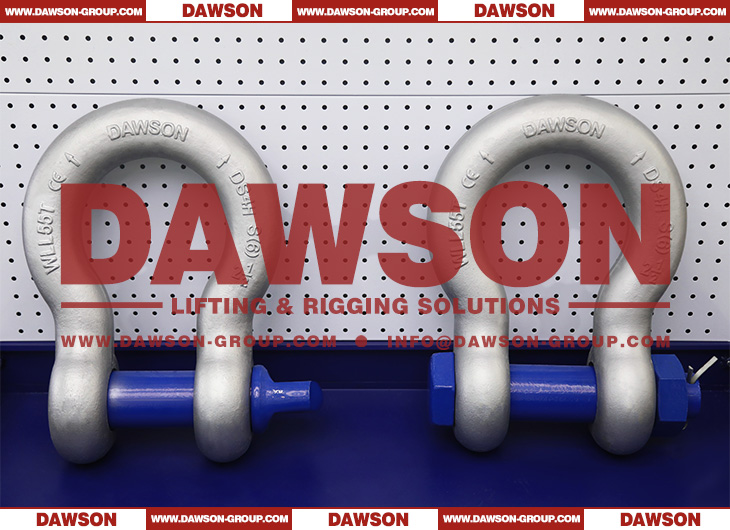 DAWSON Hot Dip Galvanized US Type Screw Pin Anchor Shackles, S6 Bolt Type Anchor Shackle - Dawson Group Ltd. - China Manufacturer, Supplier, Factory