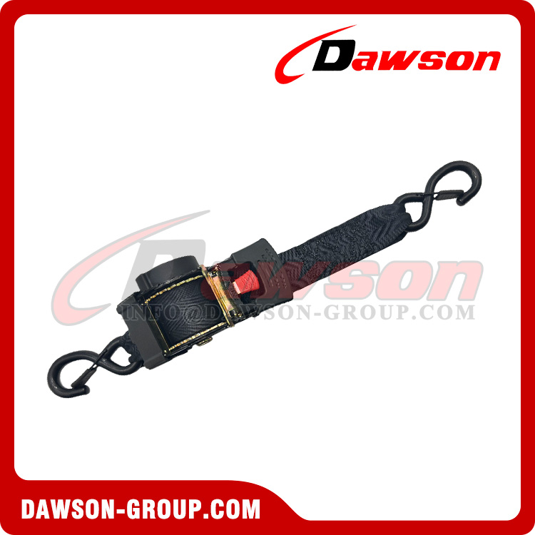 DSSLRS005 2X10FT (50MMX3.05M) Automatic Retractable Ratchet Tie Down Straps with Non-damping Version and Push Button Release - Dawson Group Ltd. - China Manufacturer, Supplier, Factory