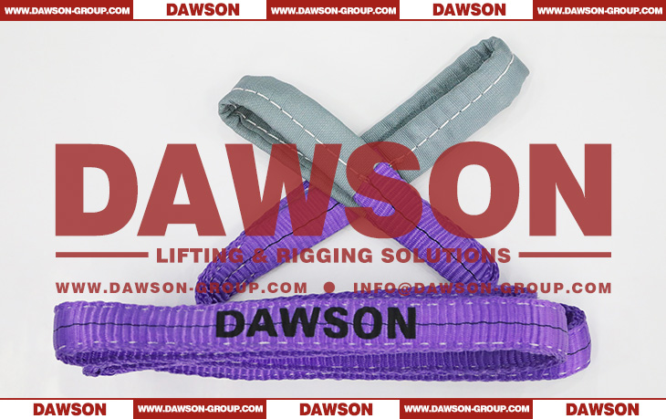 WLL 1 Ton Polyester Webbing Slings - 1000kg Lifting Slings - Dawson Group Ltd. - China Manufacturer