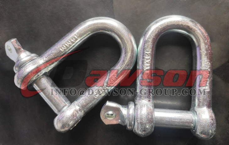 European Type Dee Shackle, Screw Pin Chain Shackle - Dawson Group Ltd. - China Supplier, Manufacturer, Factory