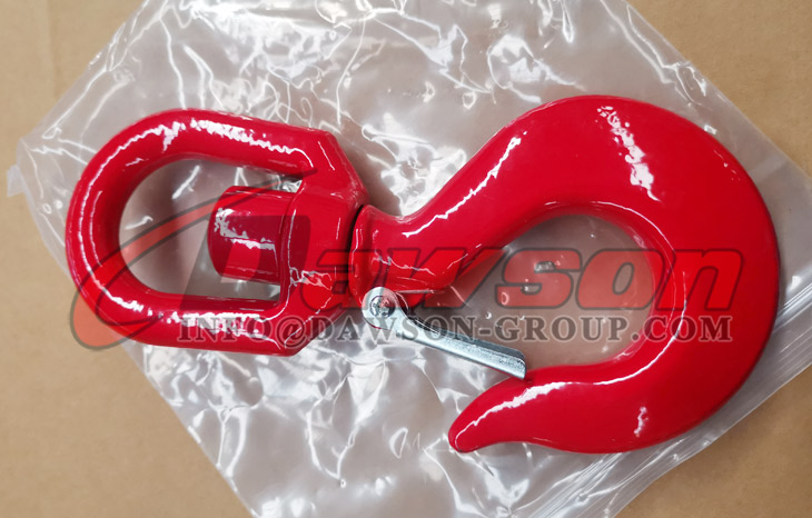 Cobra Grade 80 Swivel Sling Hook with Safety Catch - G80SSH
