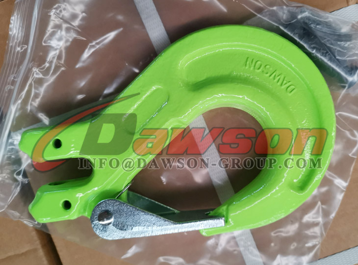 DS1004 G100 Clevis Sling Hook with Safety Latch for Chain Sling Fitting - Dawson Group Ltd. - China Manufacturer, Supplier, Factory