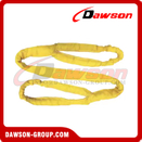 DAWSON Aramid Fiber Fireproof Eye Round Sling for Lifting, Fireproof Round Slings with CE GS Certification
