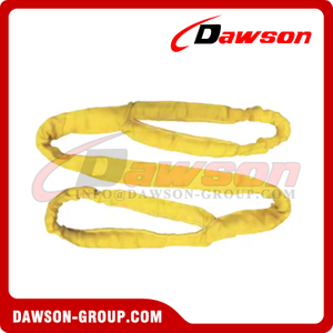 DAWSON Aramid Fiber Fireproof Eye Round Sling for Lifting, Fireproof Round Slings with CE GS Certification