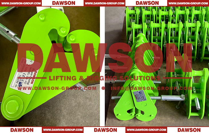 DS-YC Type Beam Trolley Clamp - Dawson Group Ltd. - China Manufacturer, Supplier