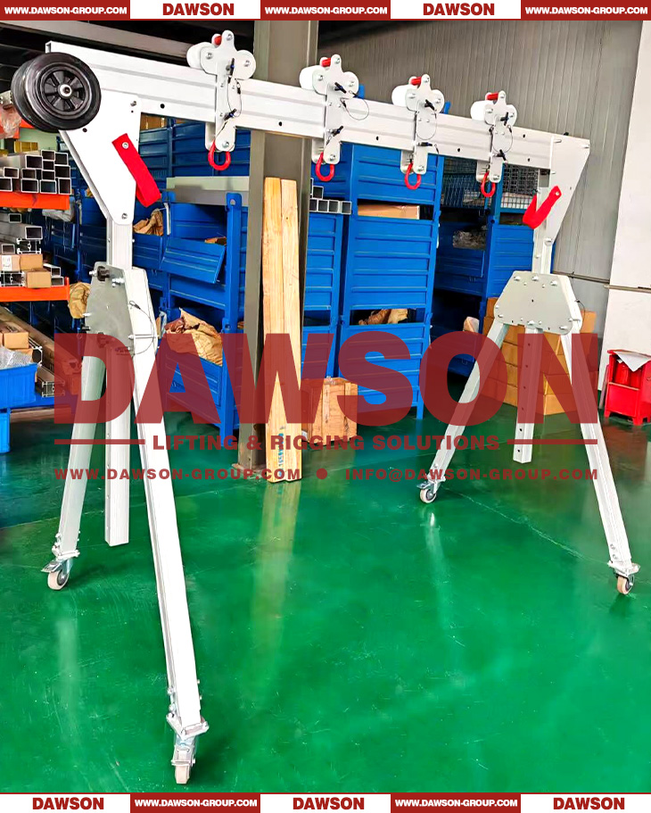 DSPRG Type Folding Portal Gantry, Aluminum Alloy Folding Portable Gantry, Gantry Cranes - Dawson Group Ltd. - China Manufacturer, Supplier, Factory
