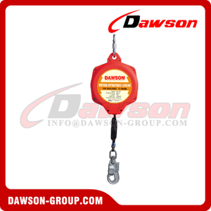DS-HB-10N, DS-HB-12N, DS-HB-15N Nylon Vertical Retractable Lifeline, Webbing Self-Retracting Lifeline