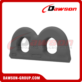 DS-AM-A2 Double Lashing Plate on Deck for Container Lashing, Lashing Eye Double Plate