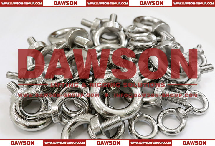 Stainless Steel DIN 580 Eye Bolt, AISI316 AISI304 Lifting Eye Bolt Ring Screw - Dawson Group Ltd. - China Manufacturer, Factory