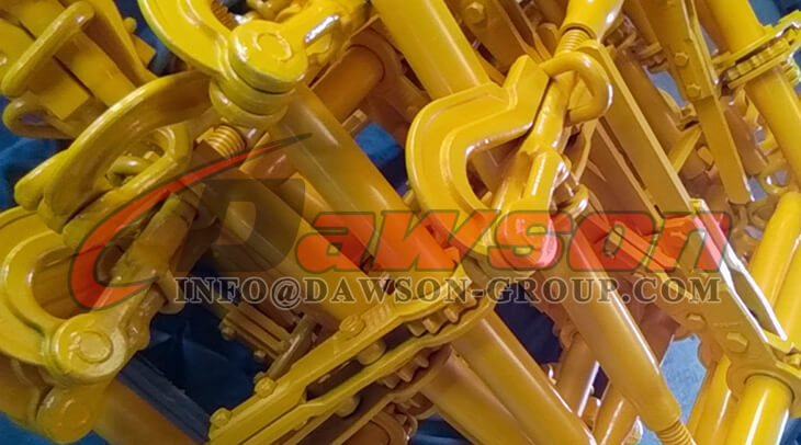 Forged Portable River Ratchet Load Binder, SteamBoat Ratchet Binder with Pelican Hooks Each End - Dawson Group Ltd. - China Manufacturer, Factory