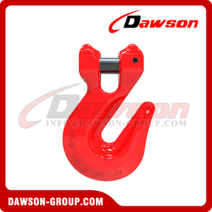  DS686 G80 3/8MM WLL 1.5T Clevis Grab Hook for Lifting Chain Slings
