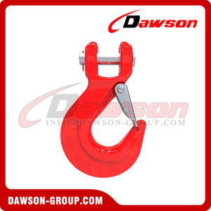 DS883 G80 20MT WLL5T Forged Super Alloy Steel DINIMA Clevis Sling Hook