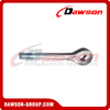 Φ35-Φ210 Dock Steel Tie Rod Type O, Eye Type Steel Tie Rod Connection, Marine Tie Rods