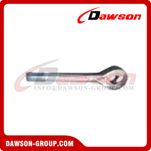 Φ35-Φ210 Dock Steel Tie Rod Type O, Eye Type Steel Tie Rod Connection, Marine Tie Rods