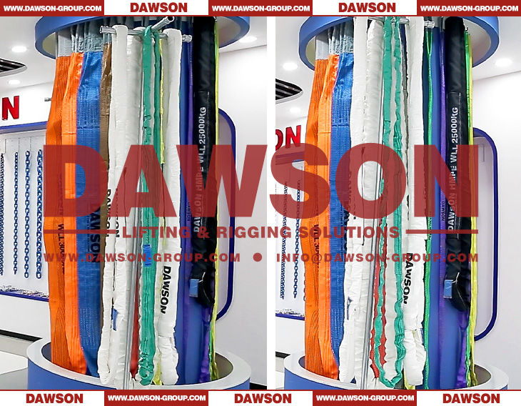 EN1492-2 WLL 2T 35MM Polyester Endless Round Lifting Slings - Dawson Group Ltd. - China Manufacturer, Supplier