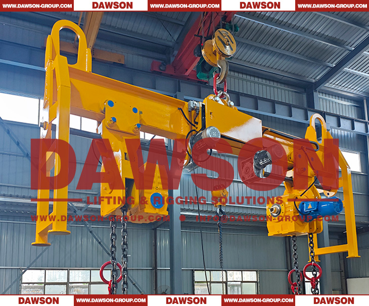 WLL 15T Electric Telescopic Spreader, Electric Telescopic Flip Machine, Electric Rotary Billet Spreader, Spreader Lifting Clamp - Dawson Group Ltd. - China Manufacturer