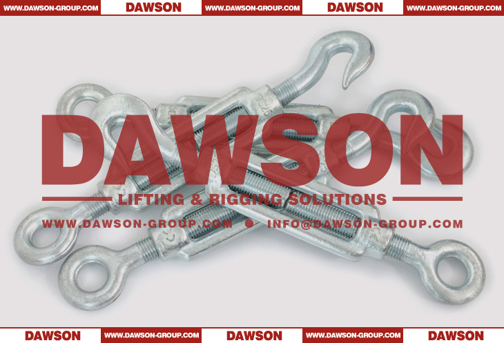 DIN 1480 Hook & Eye Turnbuckle, Lashing Turnbuckles - Dawson Group Ltd. - China Manufacturer