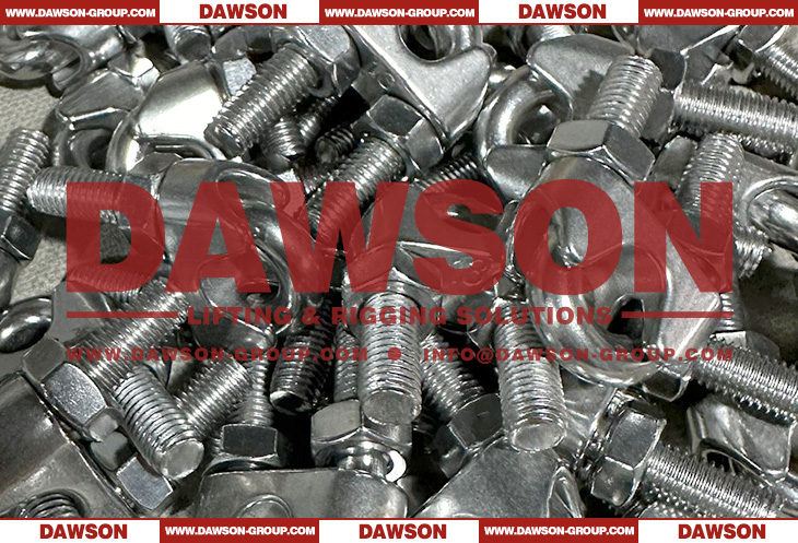 13MM DIN 741 Stainless Steel AISI304 Wire Rope Clip, Wire Rope Clamp - Dawson Group Ltd. - China Manufacturer, Supplier, Factory