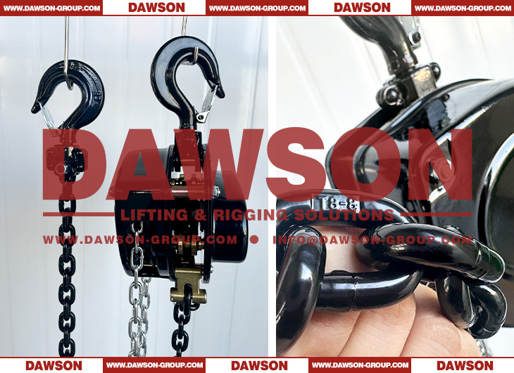 DSVD Manual Chain Block, Chain Hoist for Construction Site - Dawson Group Ltd. - China Manufacturer, Factory