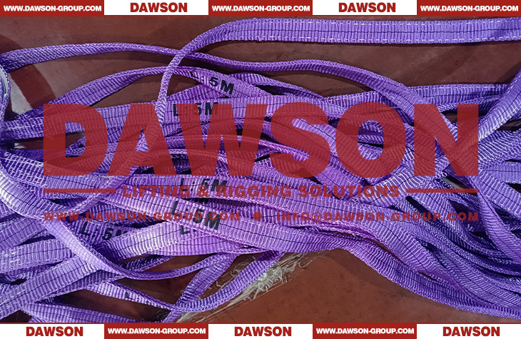 WLL 1 Ton 1000kg Polyester Webbing Slings - Lifting Slings - Dawson Group Ltd. - China Supplier, Factory