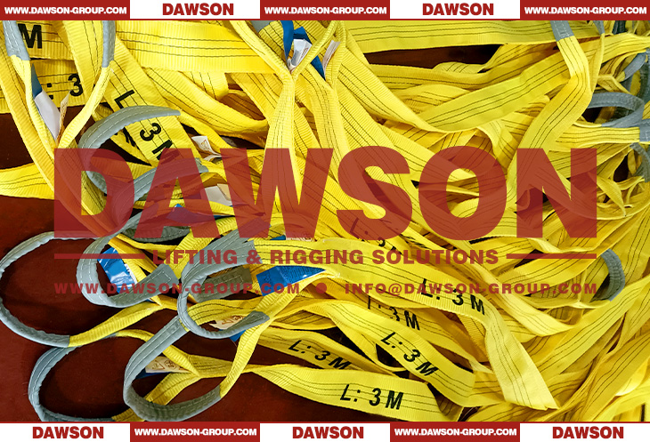 WLL 3 Ton 3000kg Polyester Webbing Slings - Lifting Slings - Dawson Group Ltd. - China Manufacturer, Supplier