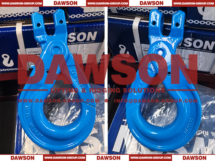 DS1006 G100 6-22MM European Type Forged Clevis Self-Locking Hook for Lifting Chain Slings - Dawson Group Ltd. - China Manufacturer, Supplier, Factory
