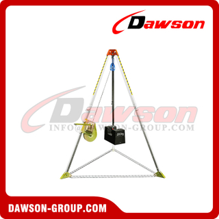 Aluminum Alloy Rescue Tripods and Winches, Rescue Safety Tripods