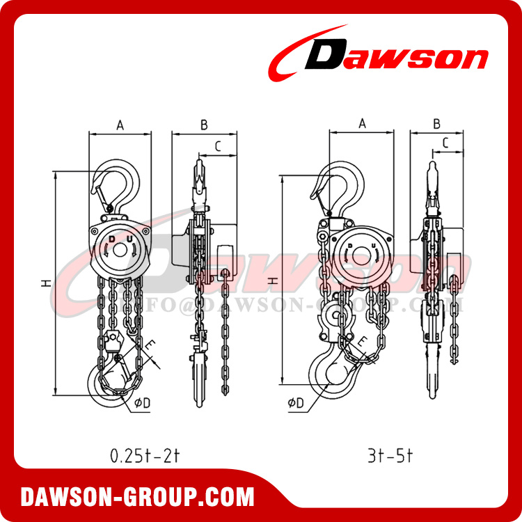 DSVR 360° Hand Chain Hoist with Rotatable Hand Chain, 360 Degrees Lifting Chain Blocks - Dawson Group Ltd. - China Manufacturer, Factory DSVR 360° Hand Chain Hoist with Rotatable Hand Chain, 360 Degrees Lifting Chain Blocks - Dawson Group Ltd. - China Manufacturer, Factory