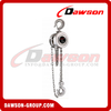 DSS-A 0.5T - 10T Stainless Steel Chain Hoist / Pulley Chain Block for Lifting