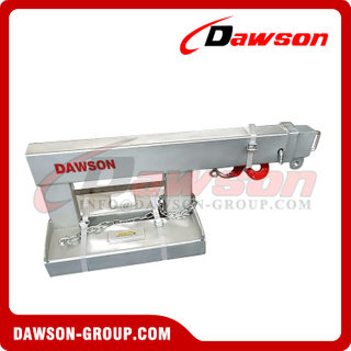 DS1547 Electric Galvanzied Horizontal Telescopic Forklift Crane Boom Extension Forklift Boom for Outdoor or Corrosive Conditions