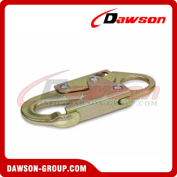 DSJ-2011 Fall Protection Working At Heights High Strength Steel Snap Hook,  Forged Steel Double Locking Snap Hook - Dawson Group Ltd. - China  Manufacturer, Supplier, Factory