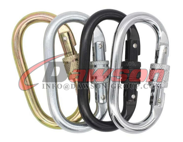 DSJS1019 High Quality Steel Carabiner For Climbing Fall Protection