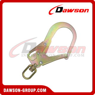 DSJ-2281-N High Strength Steel Rope Snap Hook, Scaffold Hook for Safety Belt