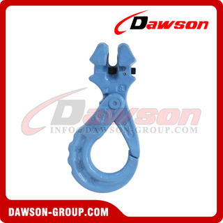 DS-912002 6-10MM G120 Improved Clevis Safety Hook, Grade 120 Self-locking Hook