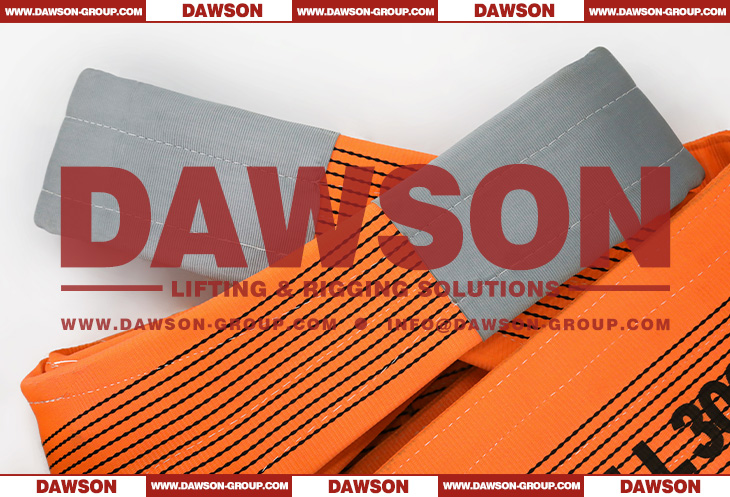 DAWSON WLL 30 Ton Heavy Duty Polyester Webbing Slings - Lifting Slings Crane Slings - Dawson Group Ltd. - China Manufacturer, Supplier