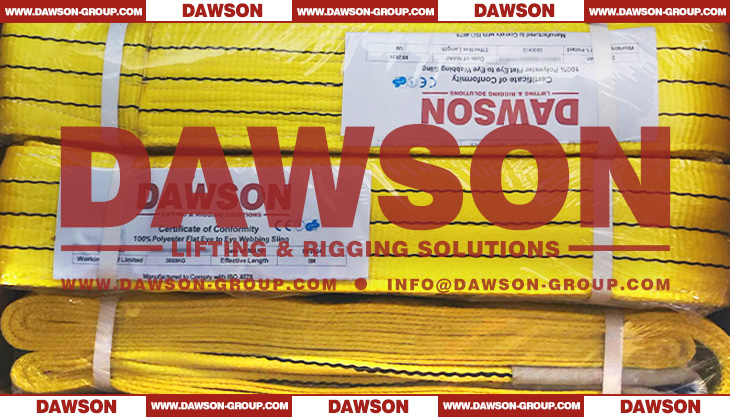 DAWSON WLL 3 Ton Webbing Sling ISO4878 Lifting Slings - Dawson Group Ltd. - China Manufacturer, Supplier
