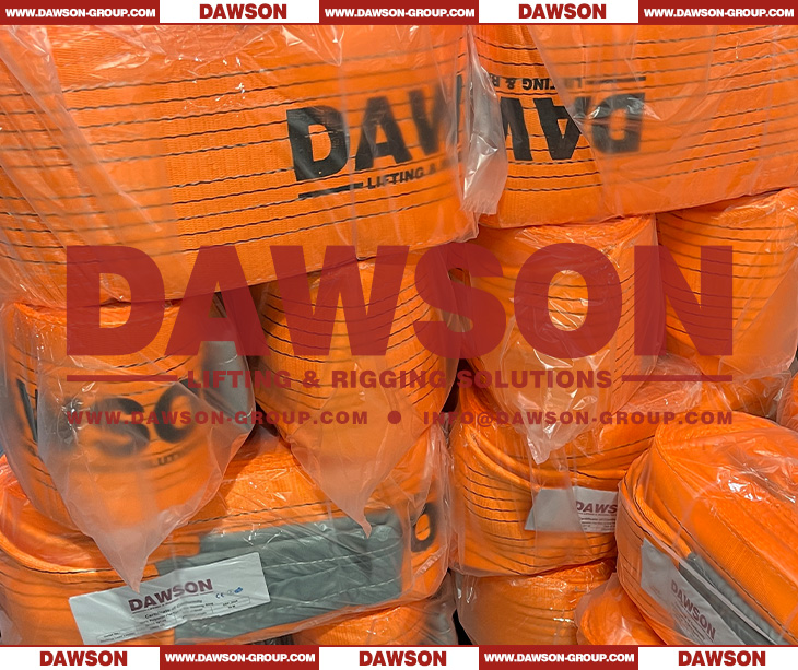 DAWSON WLL 10 Ton Webbing Sling ISO4878 Lifting Slings - Dawson Group Ltd. - China Manufacturer, Supplier