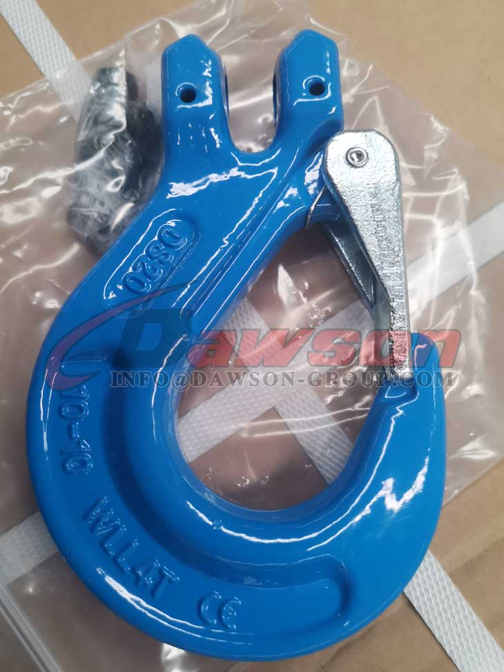 DS1088 G100 Clevis Sling Hook With Cast Latch, Grade 100 Clevis