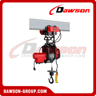 DAWSON DS-TNJ Series Electric Wire Winch with a Monorail Trolley