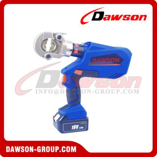 DAWSON DS-EZ-300 Rechargeable Hydraulic Pliers Battery Electric Power Cable Crimping Tool Cu/Al Terminal Crimping Pliers Range16-300mm², Battery Hydraulic Tools