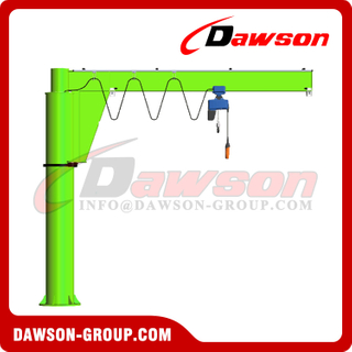 DSDJB-CNN Manual Slewing Jibs, Pillar-mounted Slewing Jibs Crane