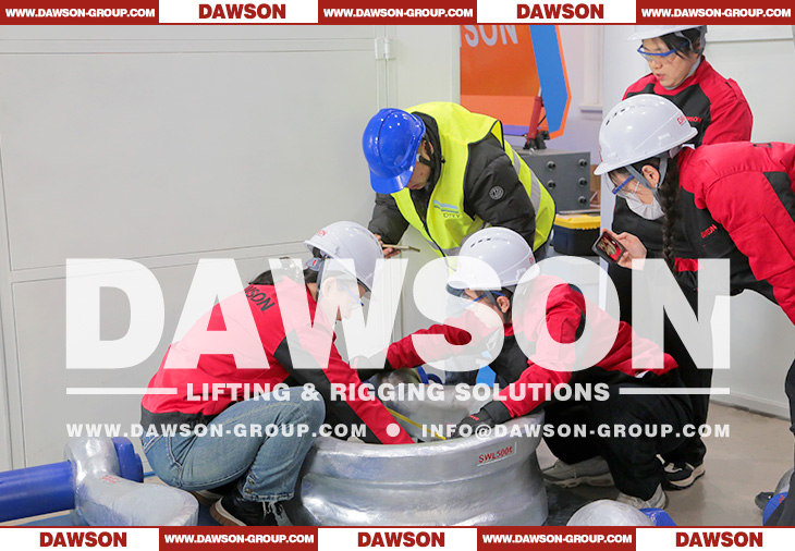 DG2160 Heavy Duty Alloy Steel Bolt Type Wide Body Shackle for Synthetic Web Slings, Synthetic Round Slings or Wire Rope Slings - Dawson Group Ltd. - China Factory